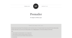 Desktop Screenshot of premailer.dialect.ca